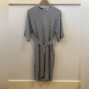 Diesel Dress | Colour: black & white stripe | Size S